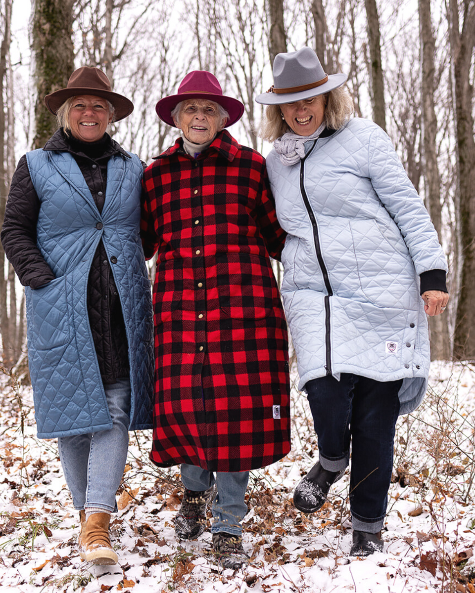 Buffalo plaid coat sale