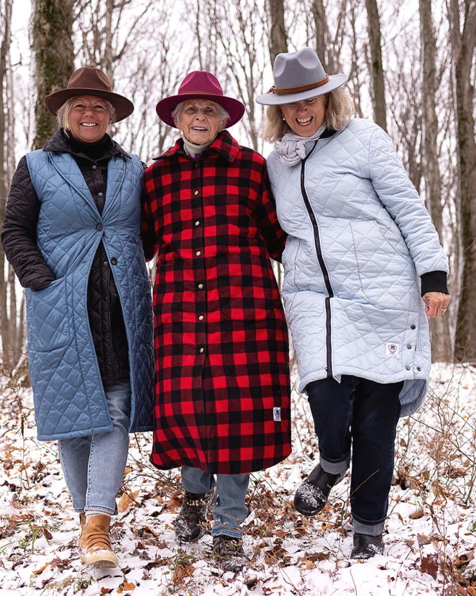 Buffalo top plaid coat