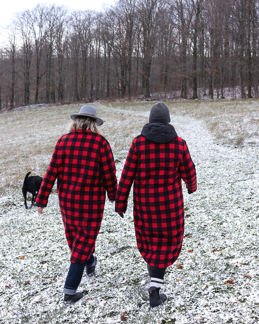 Red and black hot sale buffalo plaid jacket