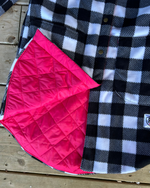 Load image into Gallery viewer, Buffalo Plaid Shirt Jacket-Buttcoats
