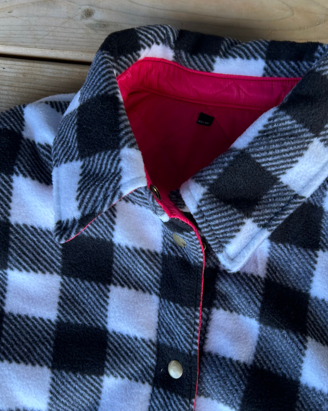 Buffalo Plaid Shirt Jacket-Buttcoats