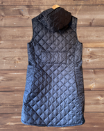 Load image into Gallery viewer, Long Full Zip Hooded Vest-Buttcoats
