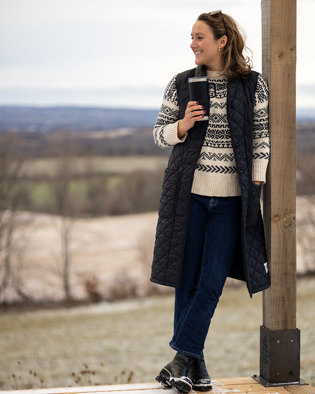 Long Pocket Vest-Buttcoats