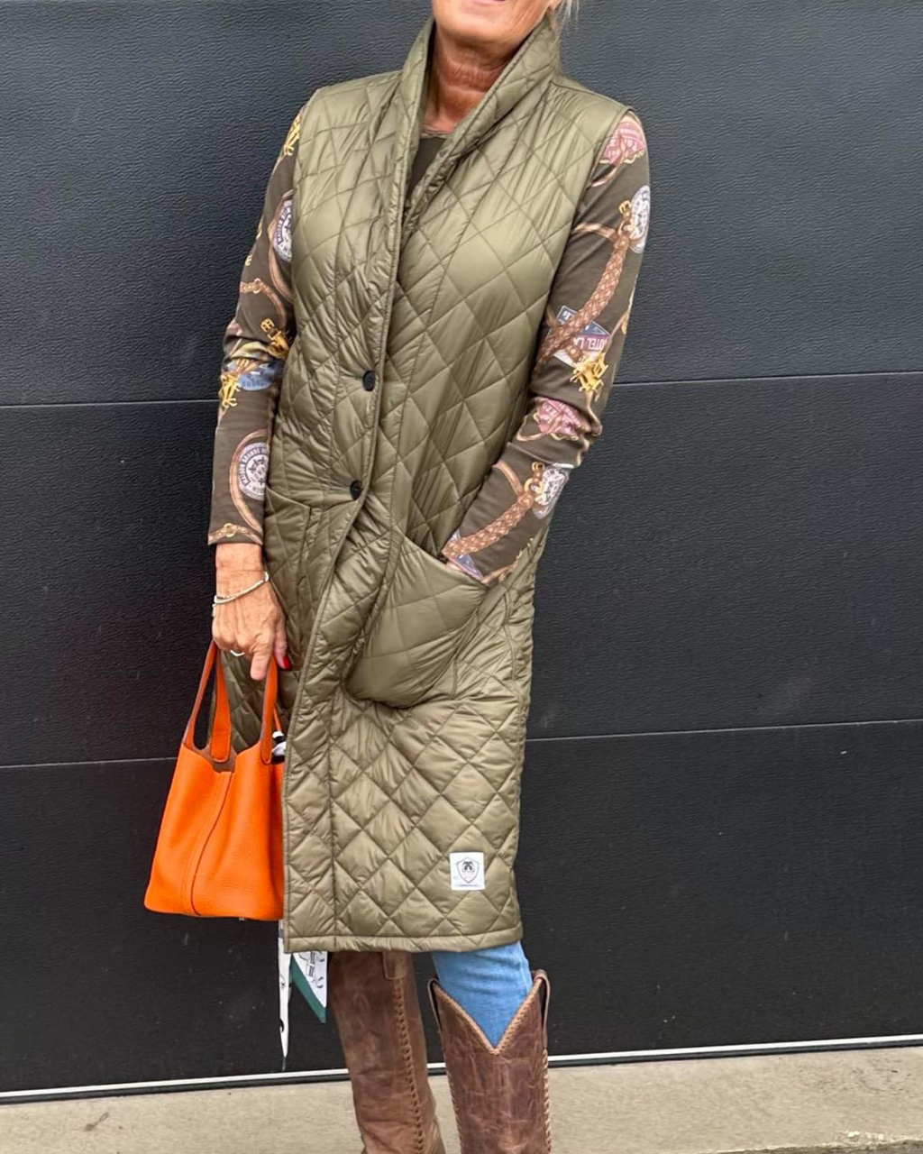 Long 2025 outerwear vest