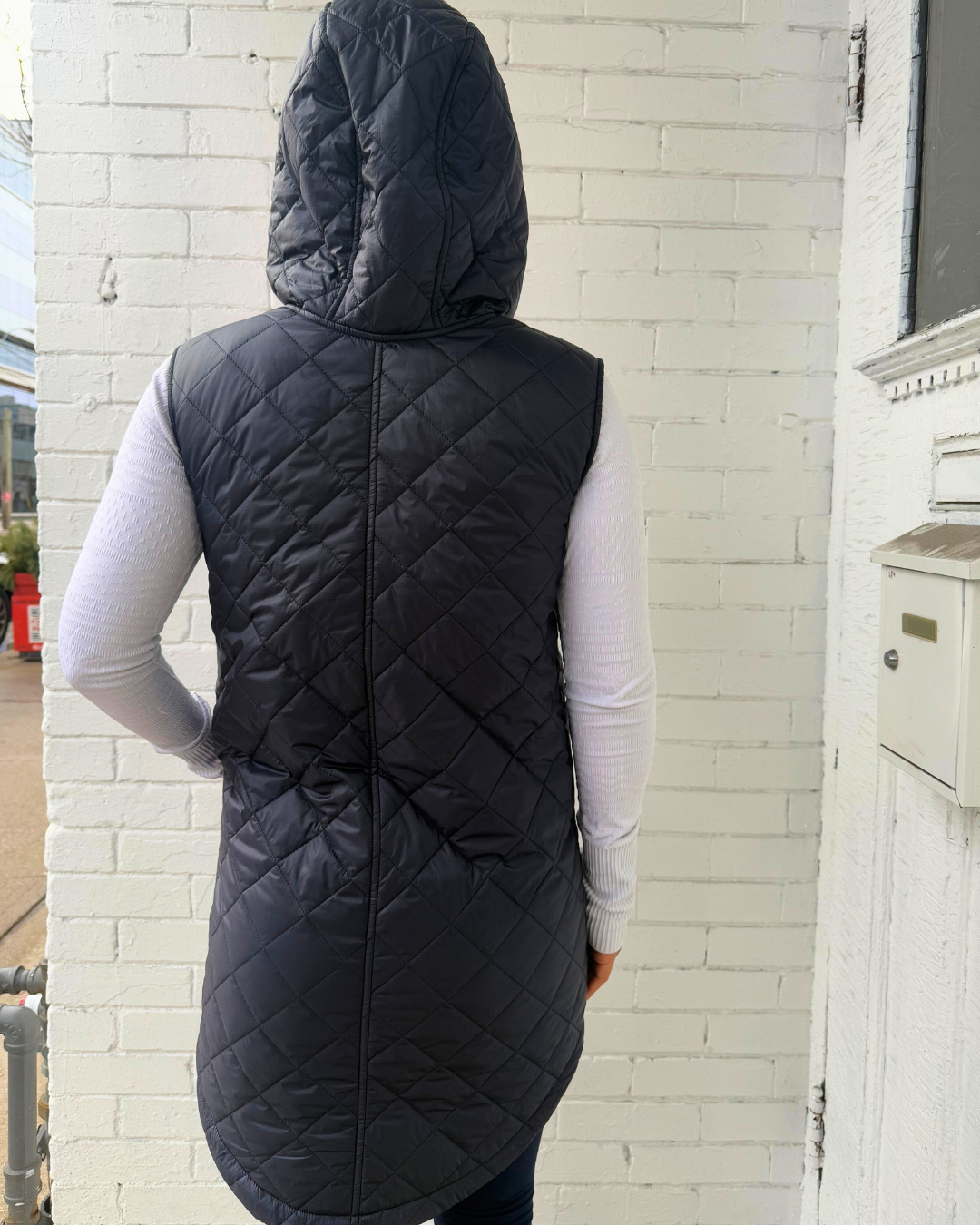 New Original Full Zip Hooded Vest-Buttcoats